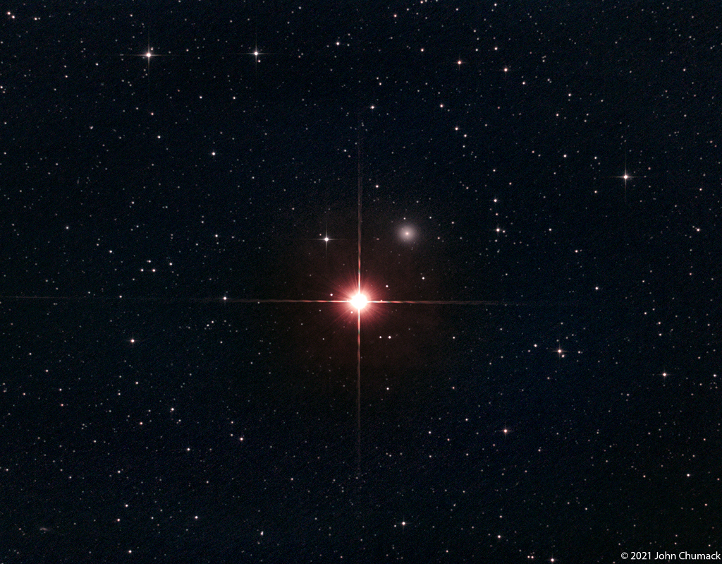 Mirachs Geist ist die Galaxie NGC 404.